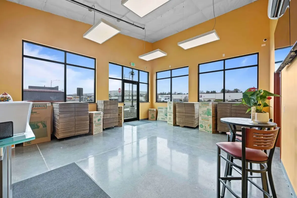 Interior of ABC Mini storage